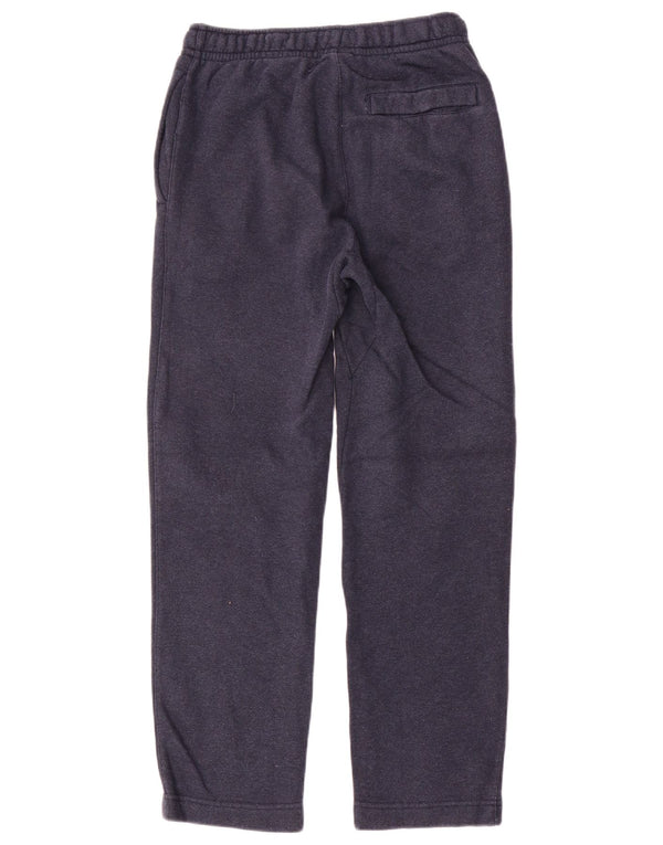 Pantalon de survêtement Nike pour femme UK 10 Small Bleu marine en coton