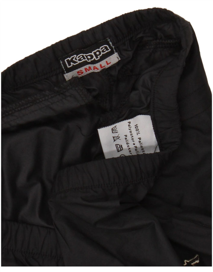 Kappa Pantalon de survêtement Capri pour femme UK 10 Small Noir Polyester