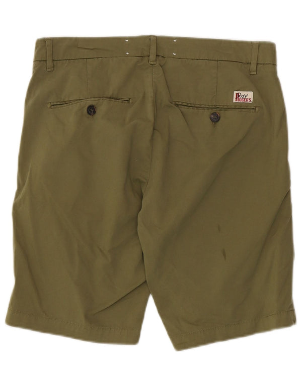 Roy Rogers Short Chino Homme W31 Coton Kaki Moyen