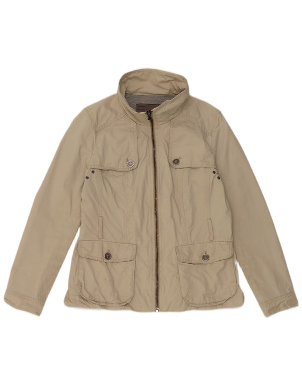 Zara Veste Bomber Femme UK 14 Large Beige
