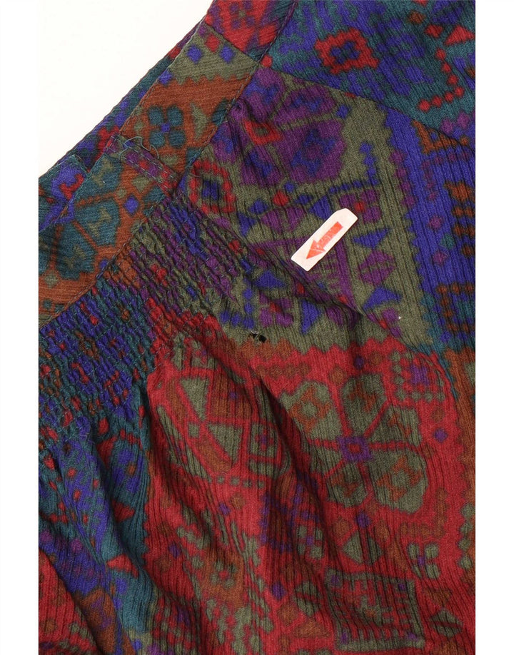 Jupe trapèze taille haute femme Basler W28 moyen multicolore géométrique