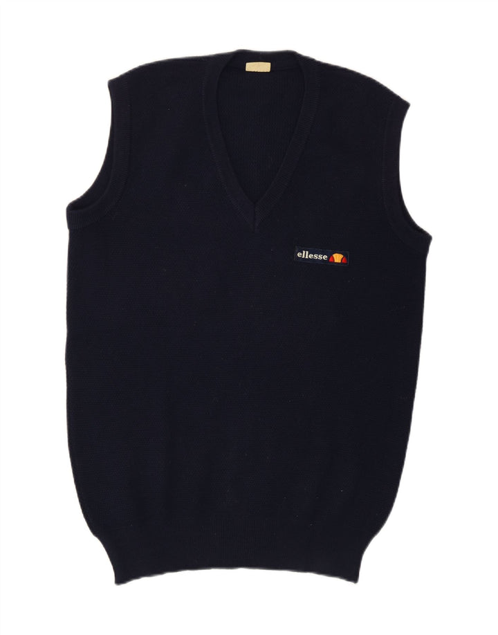 Ellesse Débardeur Vest Homme Bleu Marine Moyen