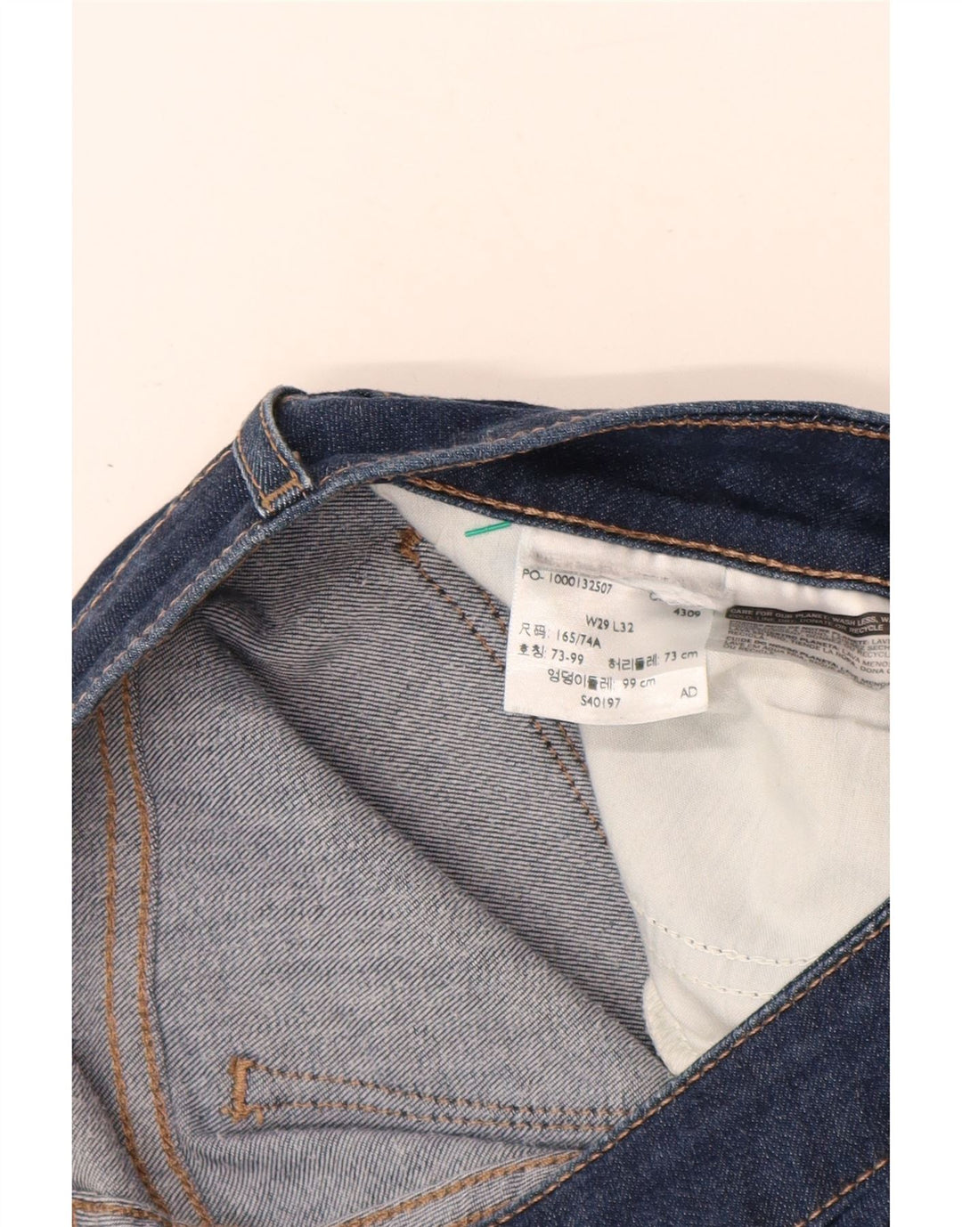 Levi's Jean Slim 712 Femme W29 L32 Bleu