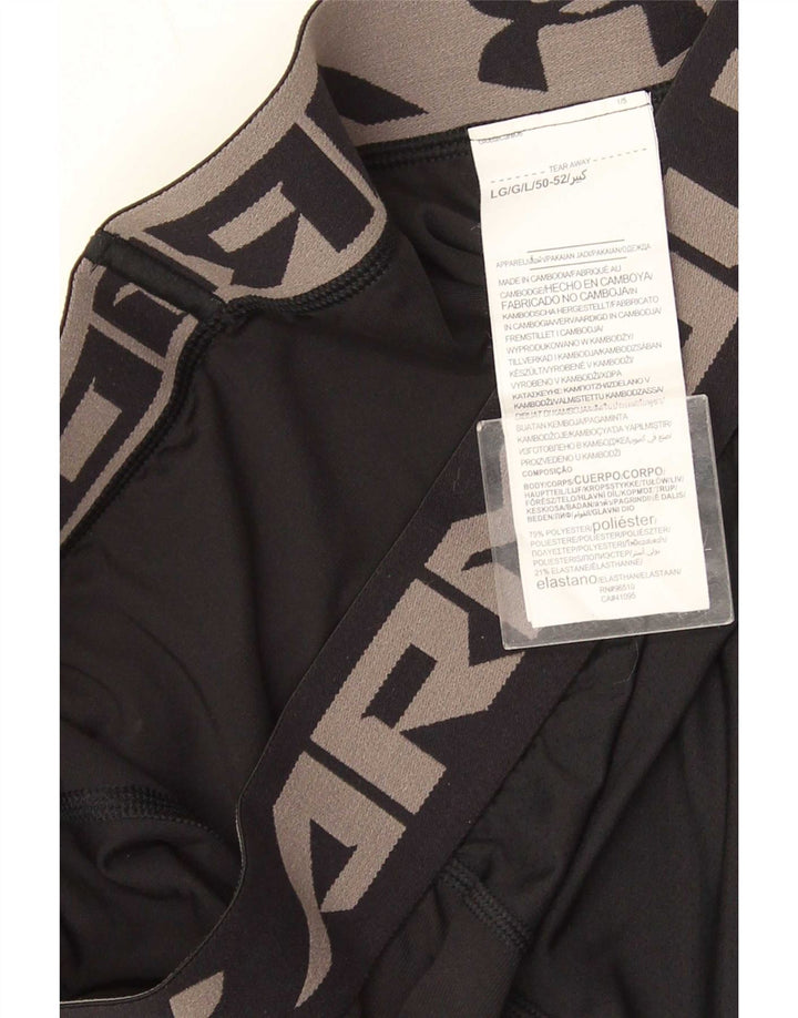 Under Armour Legging Graphique Garçon 11-12 ans Grand Noir Polyester
