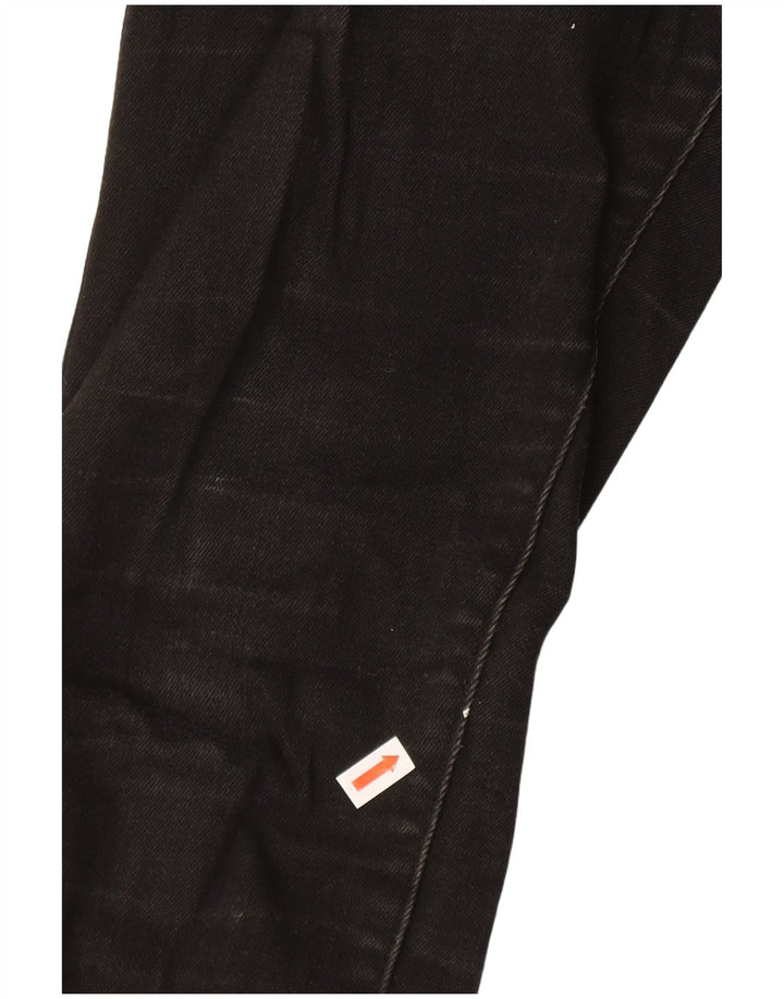 LEE Jean skinny taille haute Riders pour femme US 9 Medium W24 L27 en coton noir