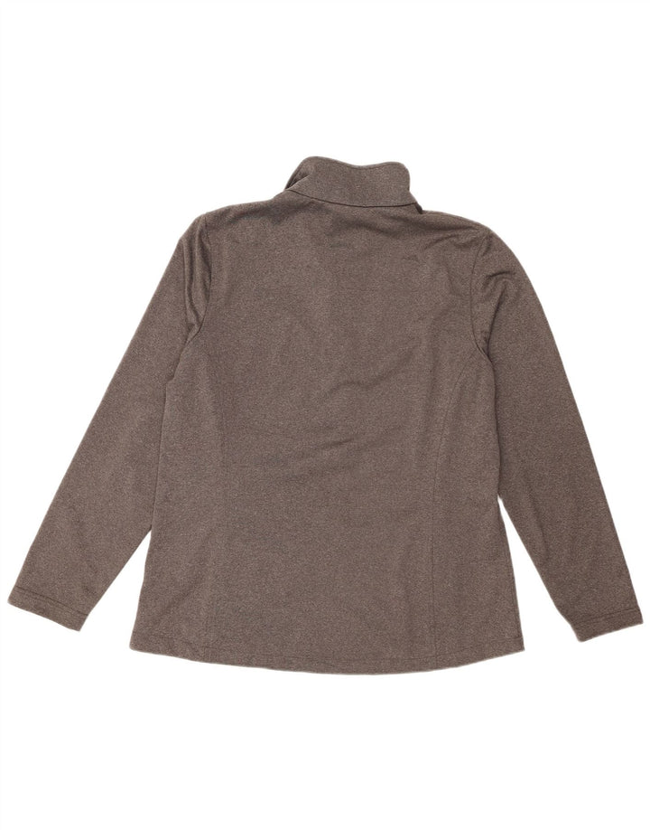 New Balance Veste de Survêtement Homme Gris Moyen Polyester