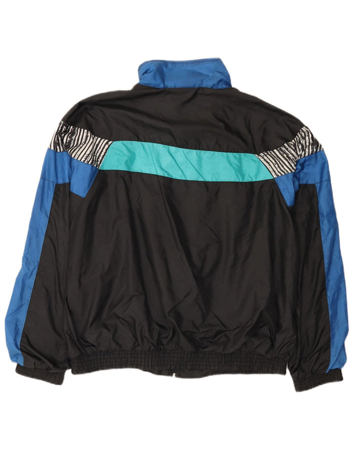 Marcel Clair Veste de Survêtement Homme XL Noir Colourblock Polyamide