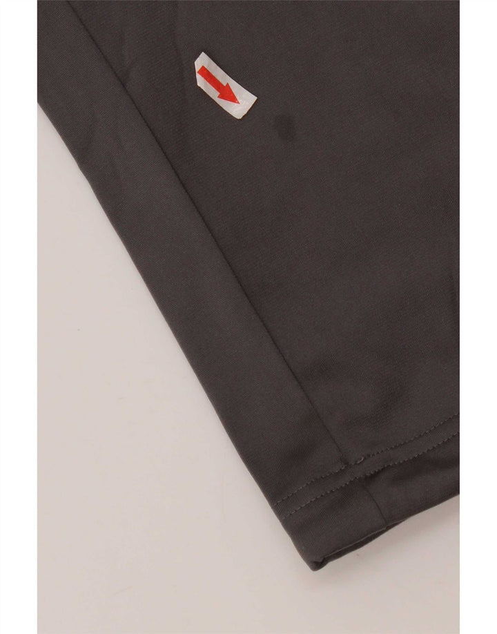 Adidas Pantalon de survêtement pour femme UK 8/10 Small Gris Polyester