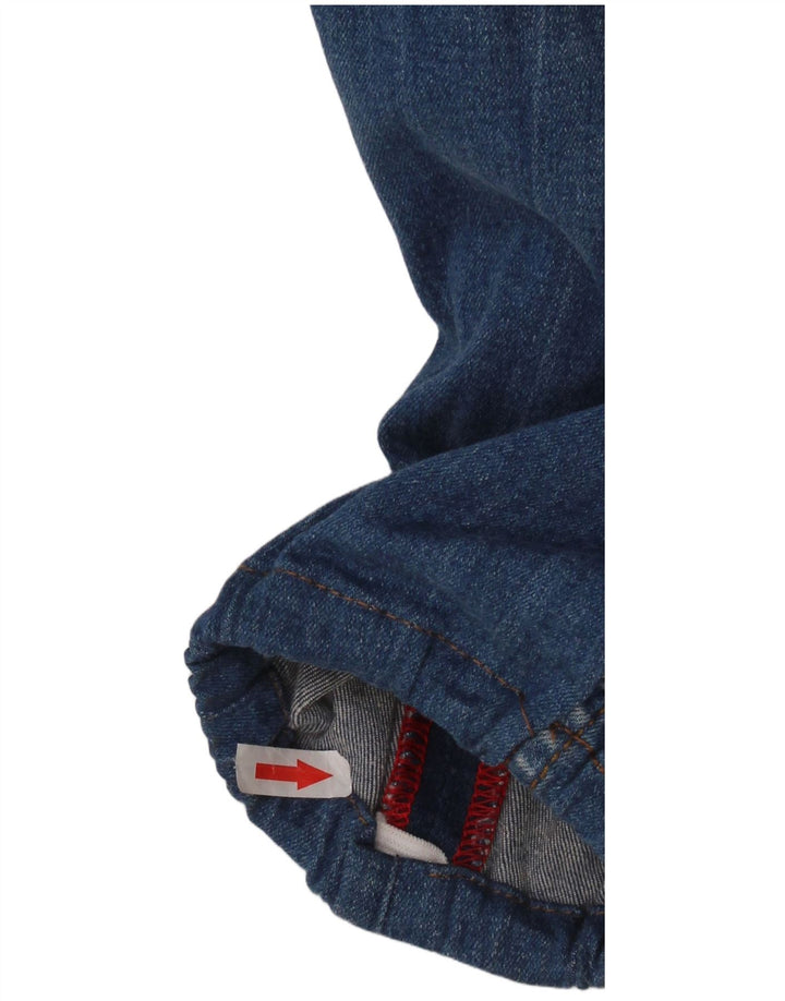 DESIGUAL Jean Court Homme W36 L24 Bleu Floral