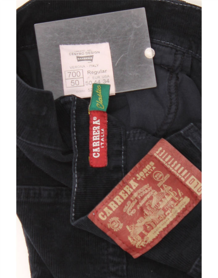 CARRERA Pantalon 700 Regular Fit Slim en Velours Côtelé Homme W34 L33 Bleu Marine