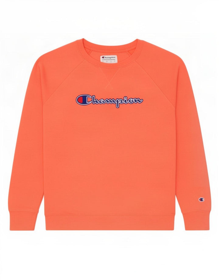 Champion Sweat-shirt graphique pour femme UK 14 Polyester rose moyen
