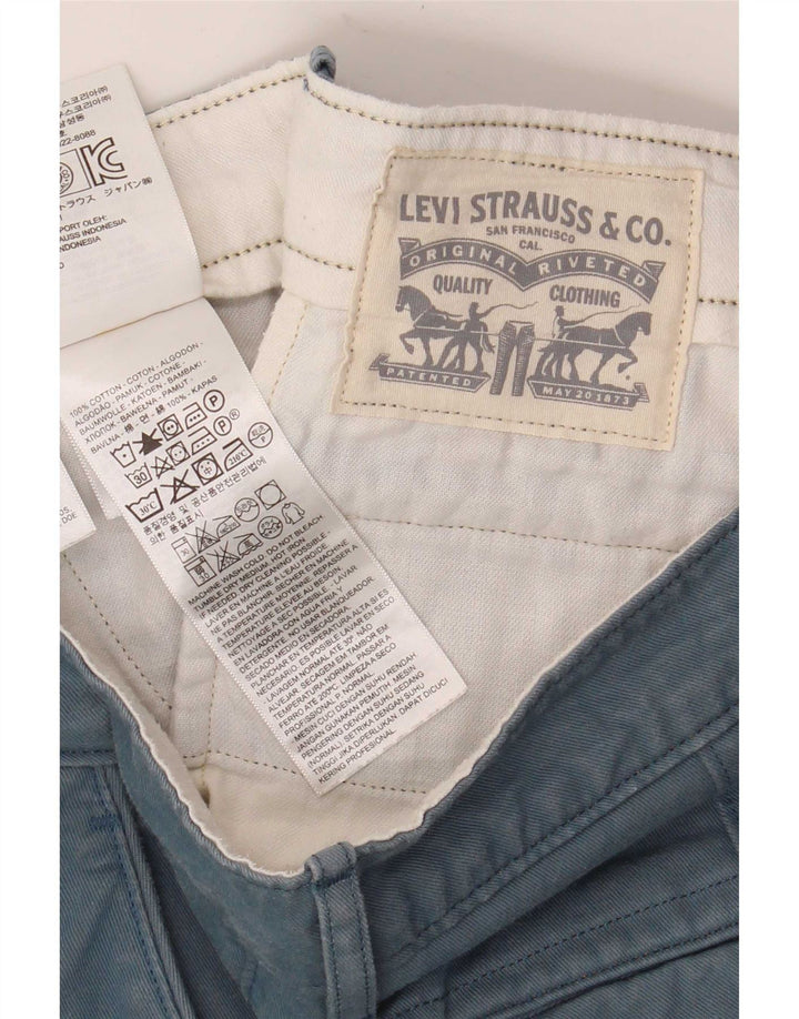 Levi's Short Chino Homme W34 Large Bleu Coton