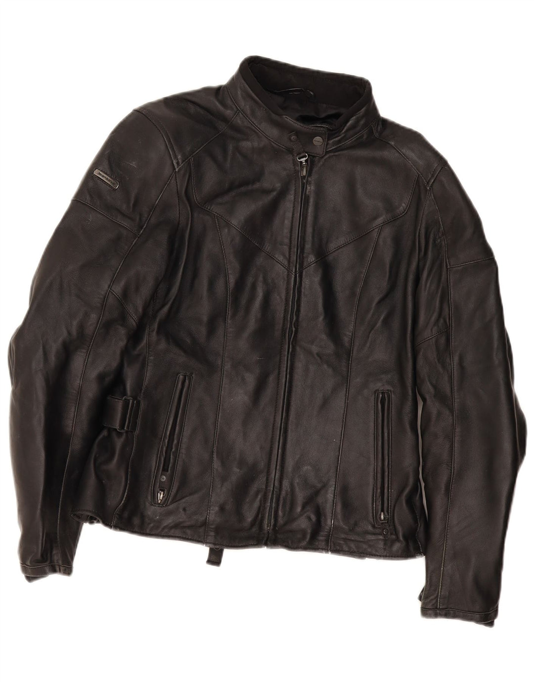 Spidi Veste de course en cuir Motorstyle pour femme IT 48 XL Noir