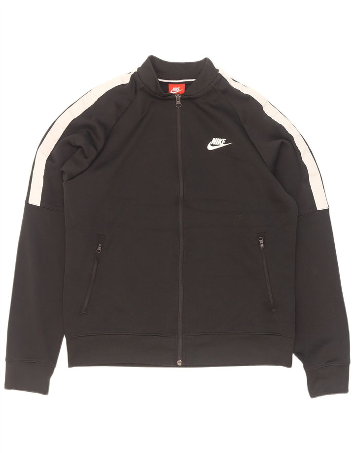 Nike Veste de survêtement pour homme Noir moyen Polyester colour block