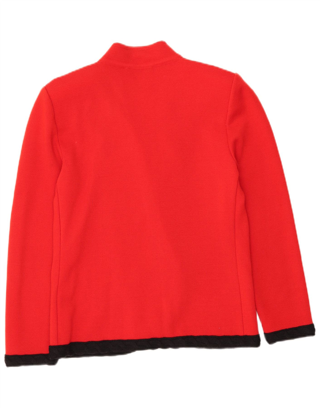 Veste Blazer Double Boutonnage Femme Vintage IT 42 Colorblock Rouge Moyen