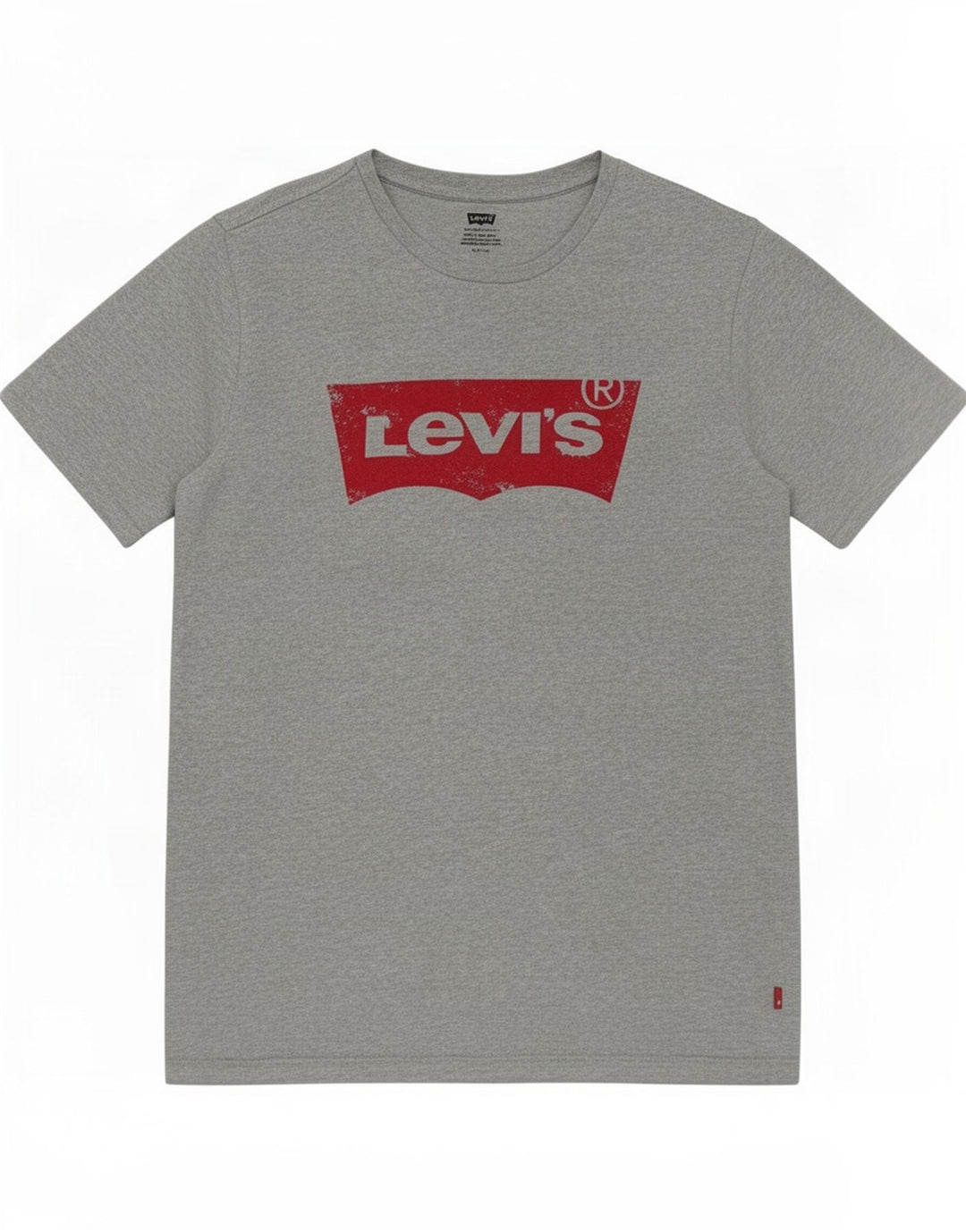 Levi's T-Shirt Graphique Homme Petit Gris Coton