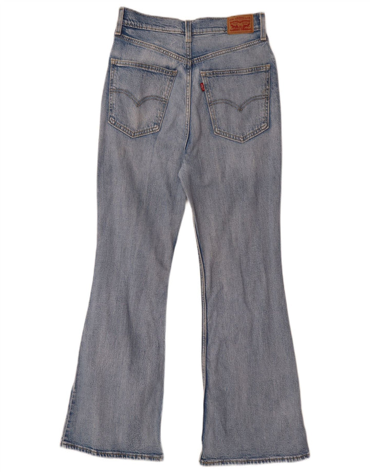 Levi's Jean Flare Effet Déchiré W28 L29 Femme Bleu Coton