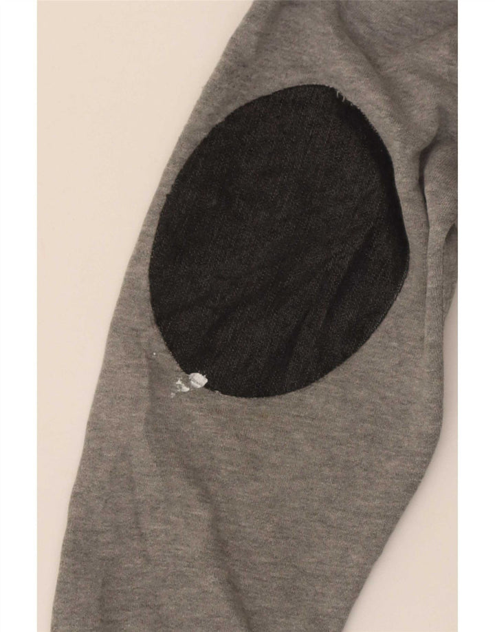 HUF Pull à capuche graphique homme petit gris coton