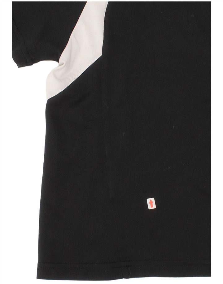 Puma T-Shirt Garçon 4-5 Ans Noir Colorblock Polyester