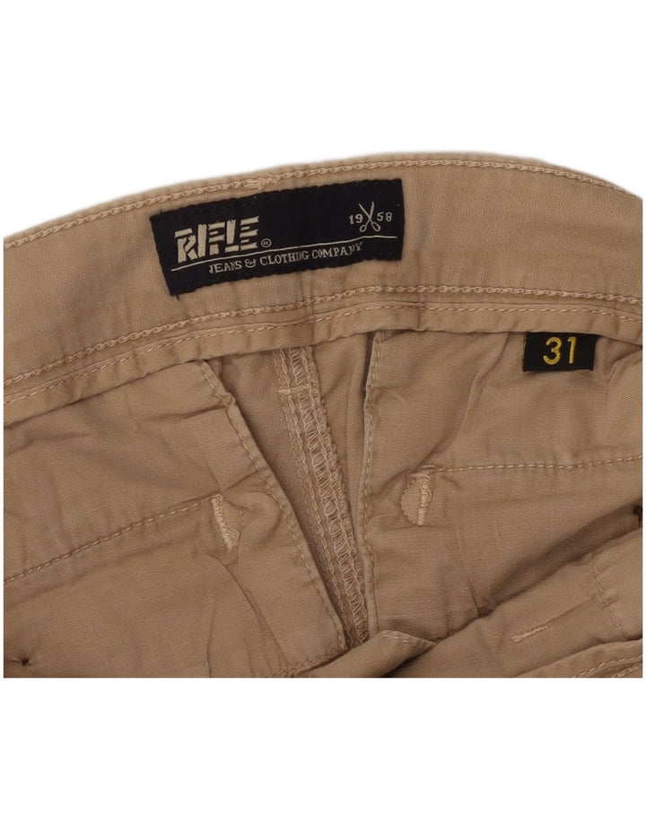 RIFLE Pantalon Cargo Slim Homme W31 L30 Beige