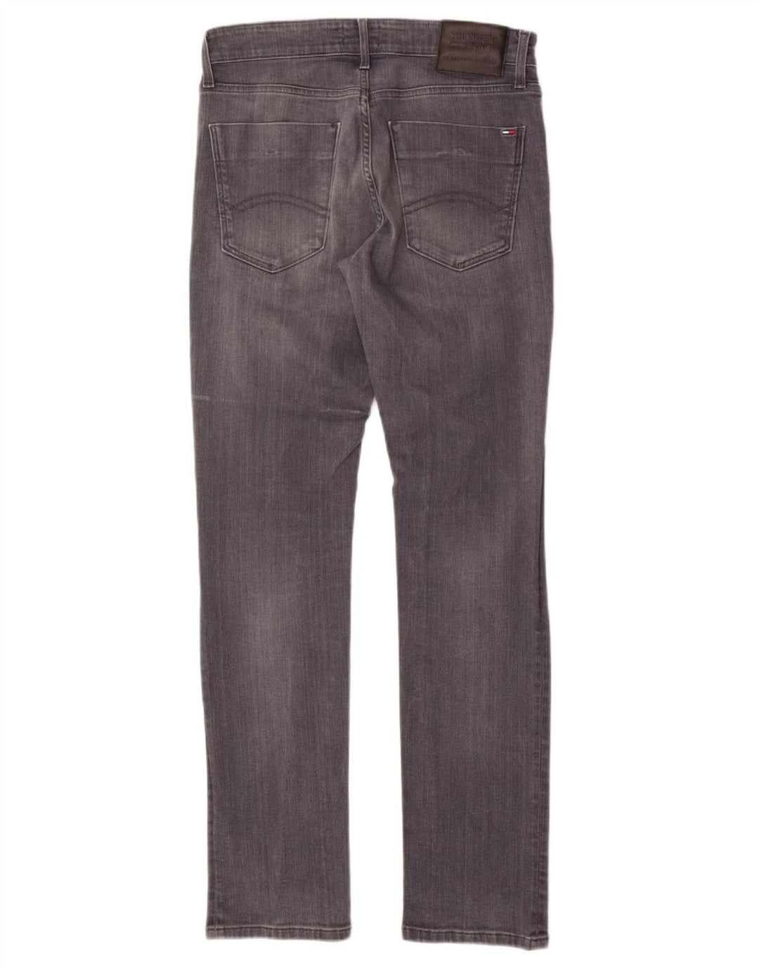 TOMMY HILFIGER Jean Slim Homme W32 L32 Gris Coton