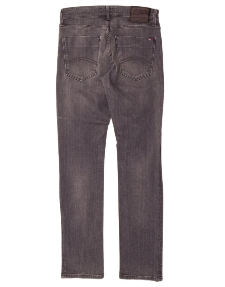 TOMMY HILFIGER Jean Slim Homme W32 L32 Gris Coton