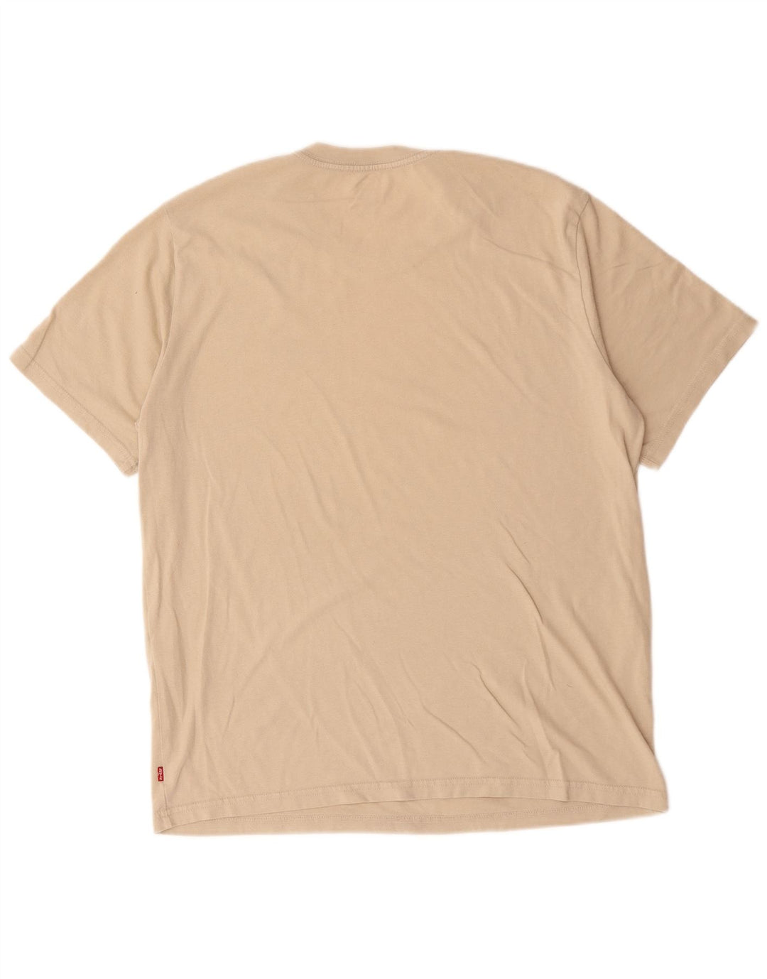 Levi's Tee-Shirt Relaxed Graphic Homme Beige Moyen Coton