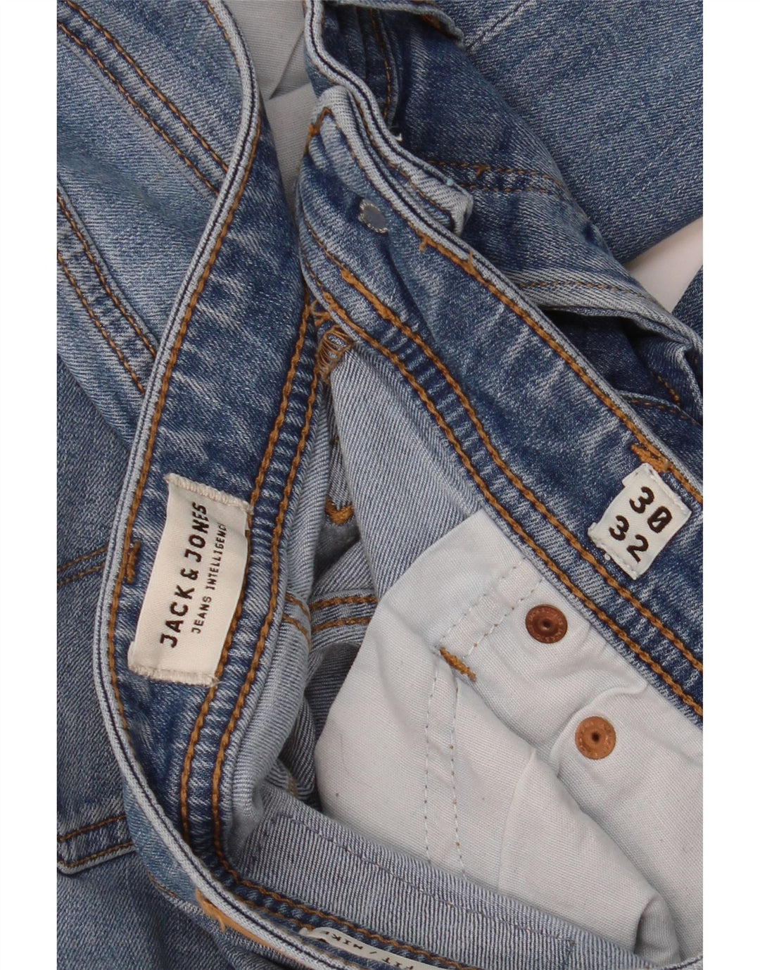 Jack & Jones Jean Slim Mike W30 L32 Homme Bleu
