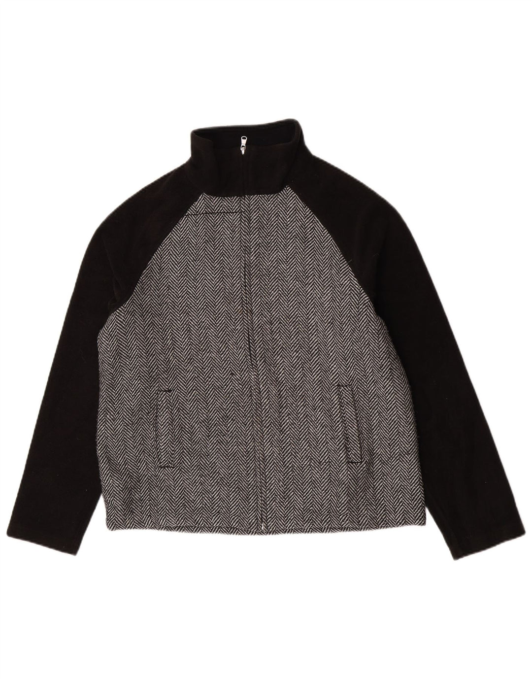 Champion Veste Bomber Femme UK 18 XL Noir Chevrons