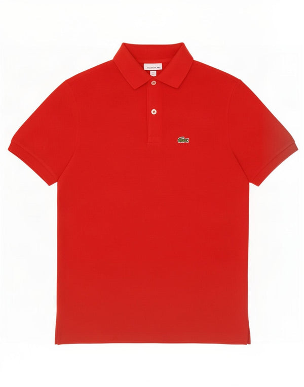 Polo Lacoste Garçon 13-14 ans Rouge Coton