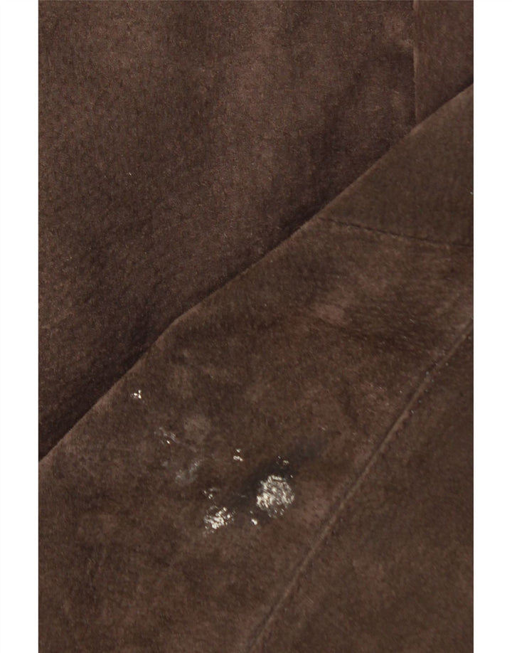 PACO Mens Suede Jacket UK 40 Large Brown Leather Vintage Paco and Second-Hand Paco from Messina Hembry 