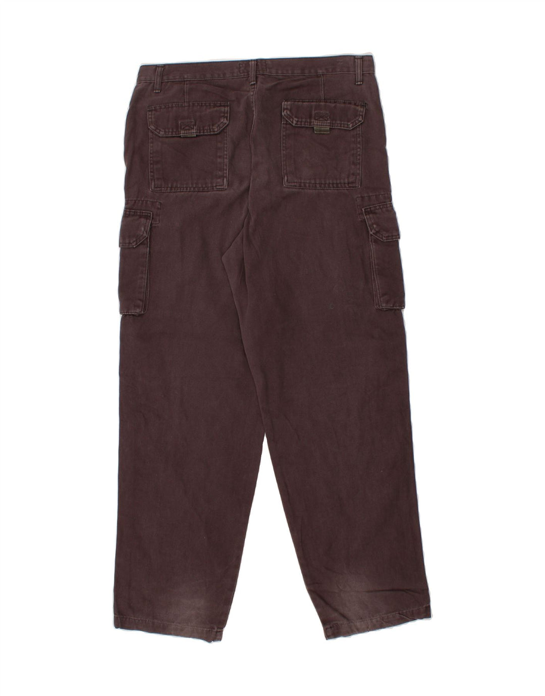 VINTAGE Pantalon Cargo Droit Homme W36 L32 Gris Coton