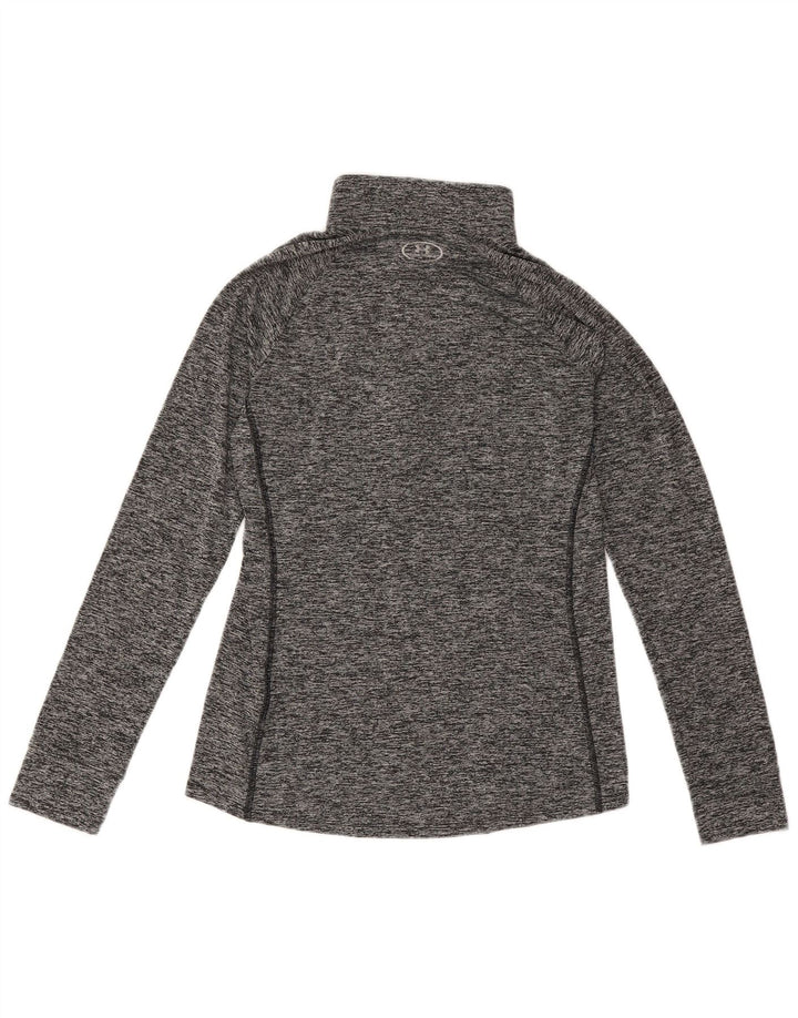 Under Armour Haut de survêtement Heat Gear pour femme UK 12 Gris moyen