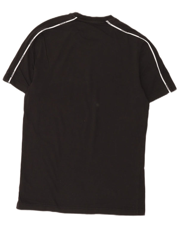 Reebok T-Shirt Homme Haut Petit Noir Coton
