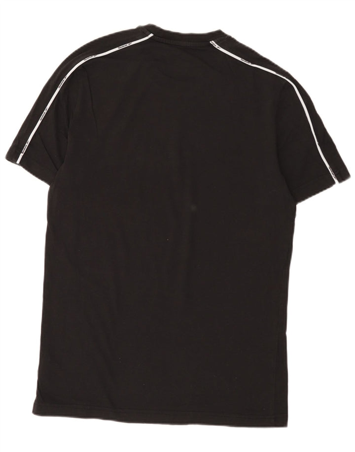 Reebok T-Shirt Homme Haut Petit Noir Coton