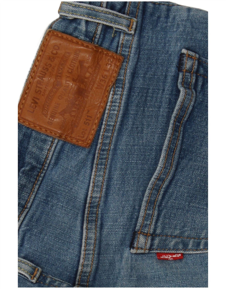 Levi's Jean Slim 511 Homme Bleu W36 L32 Coton