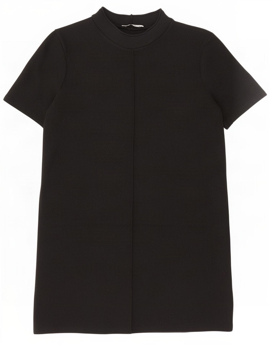 Zara Femme Robe Pull UK 10 Petit Noir Polyester