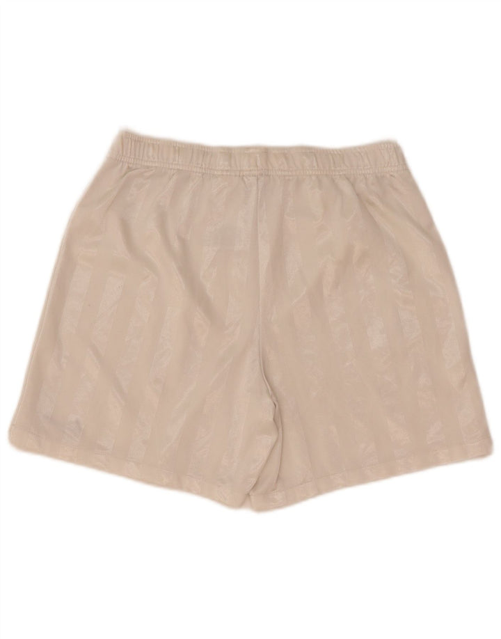 Nike Short de sport pour homme Petit polyester rayé blanc