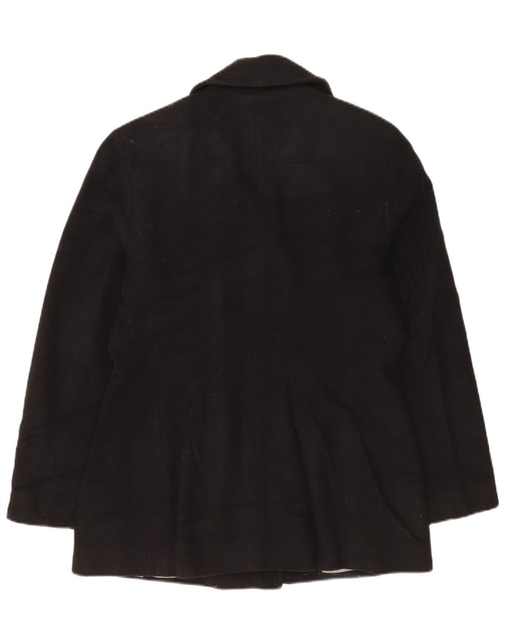 Calvin Klein Caban Femme US 10 Grande Laine Noire