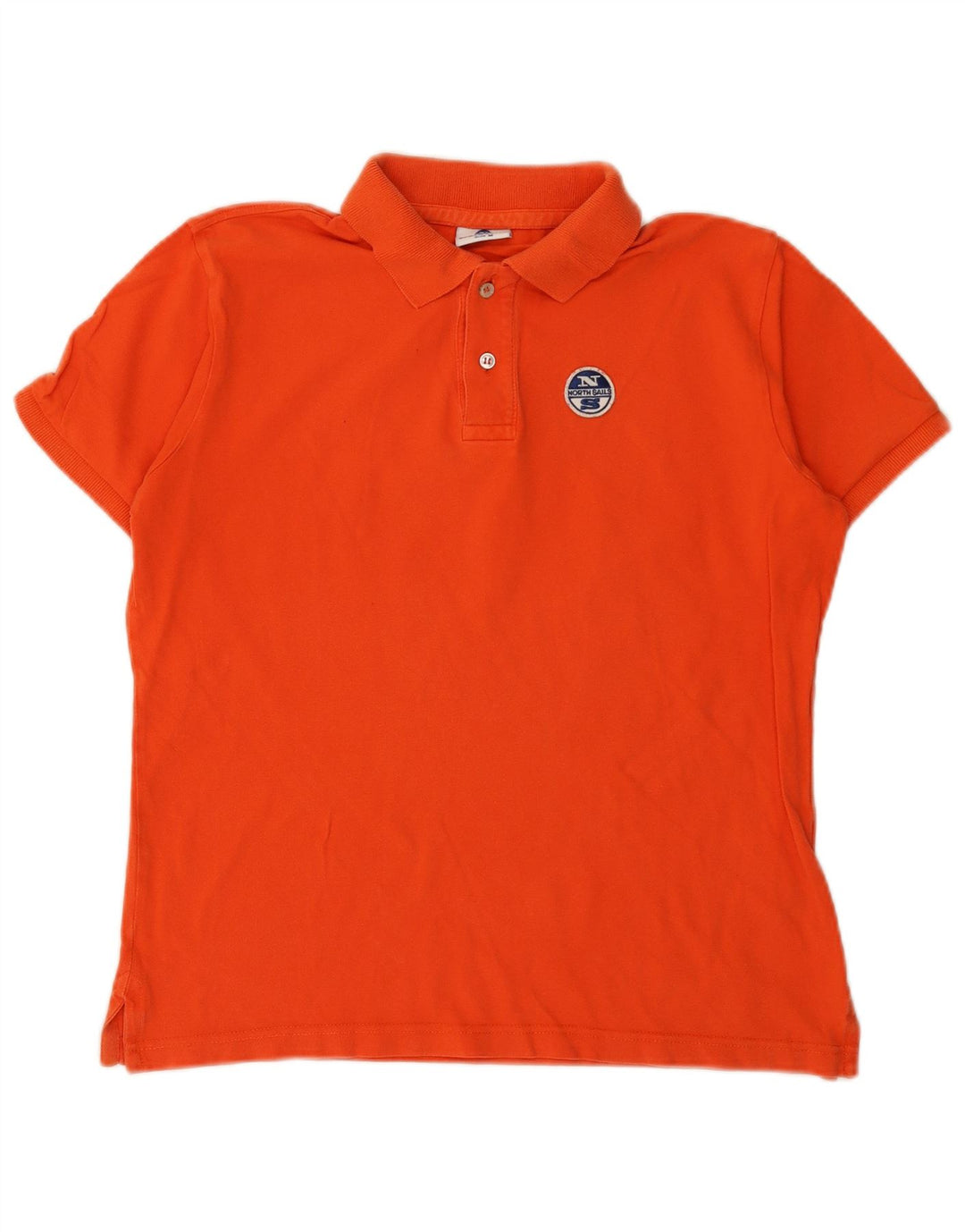 North Sails Polo Homme Orange Moyen Coton