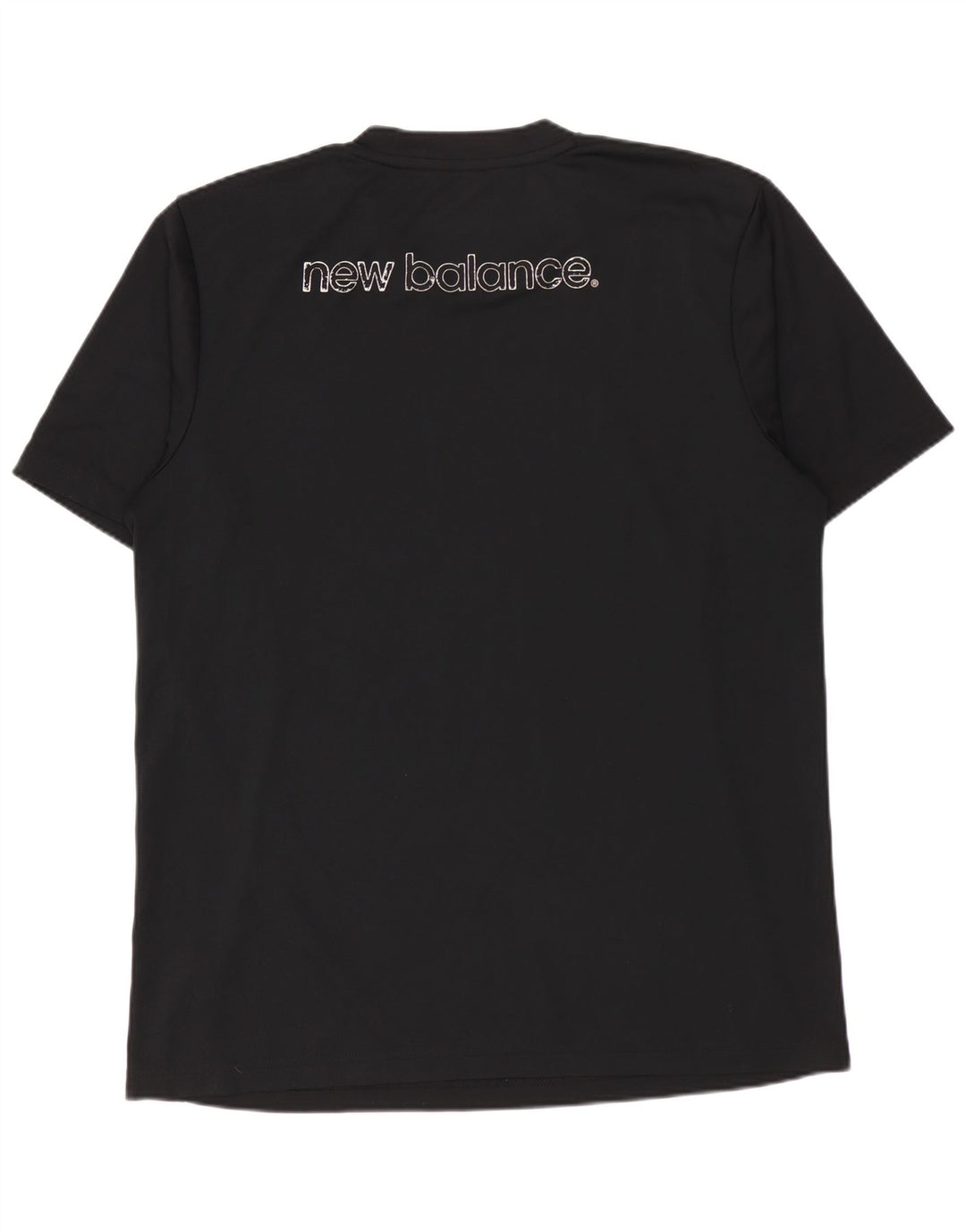 NEW BALANCE T-Shirt Graphique Homme Noir Moyen Polyester