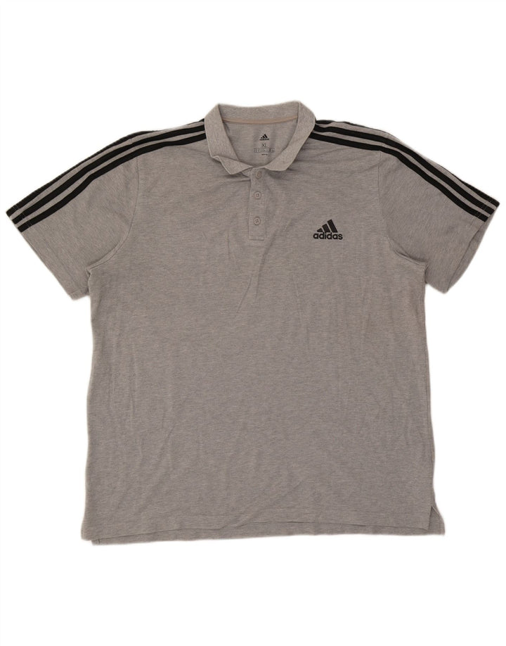 Adidas Polo Homme XL Gris Coton