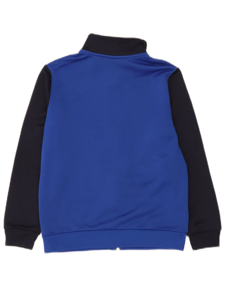 Adidas Veste de Survêtement Graphique Garçon 9-10 Ans Bleu Colorblock