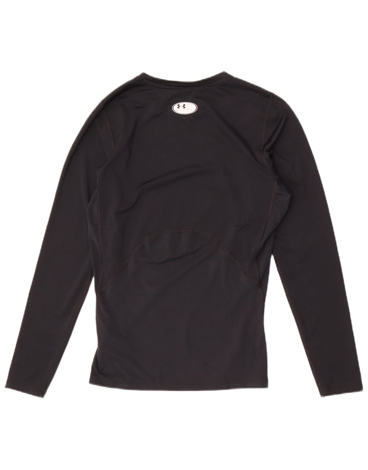 Under Armour Heat Gear Haut à manches longues pour homme en polyester Noir Taille L