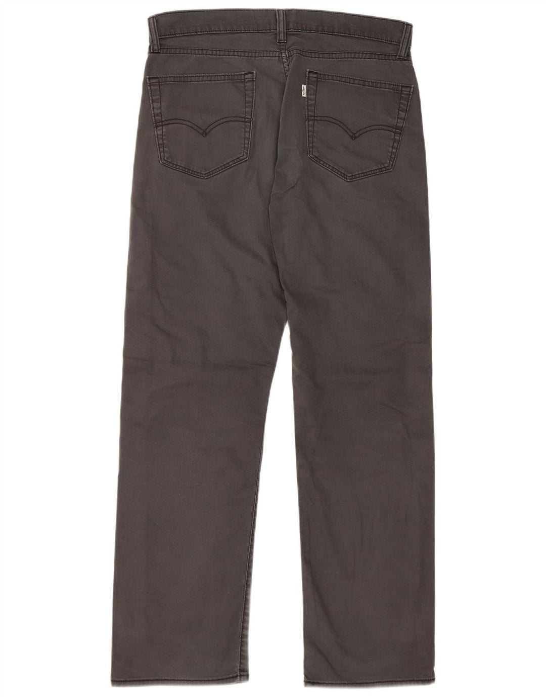 LEVI'S Pantalon décontracté droit homme W34 L32 Gris Coton