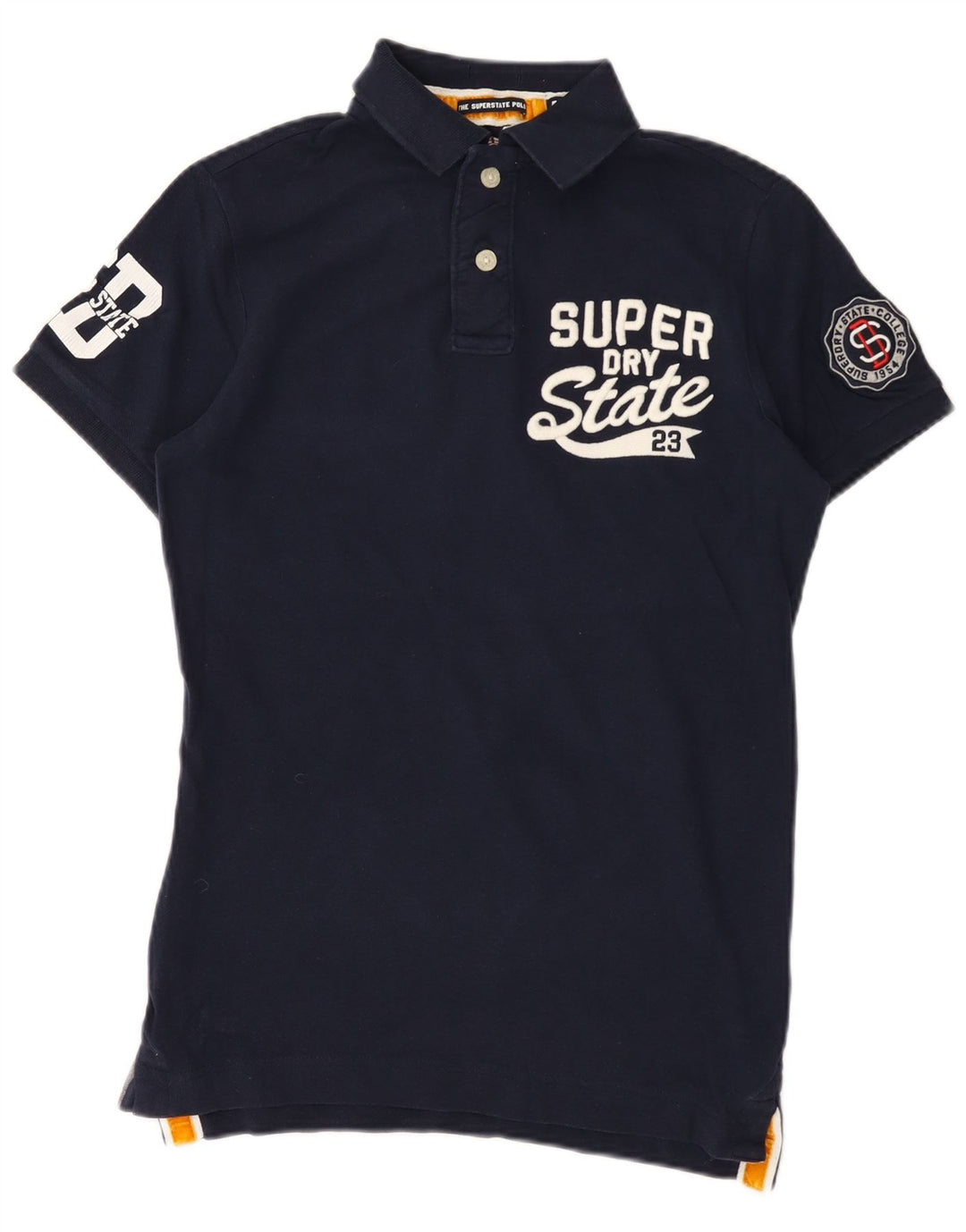 Superdry Polo Graphic Rugby Homme Bleu Marine Moyen
