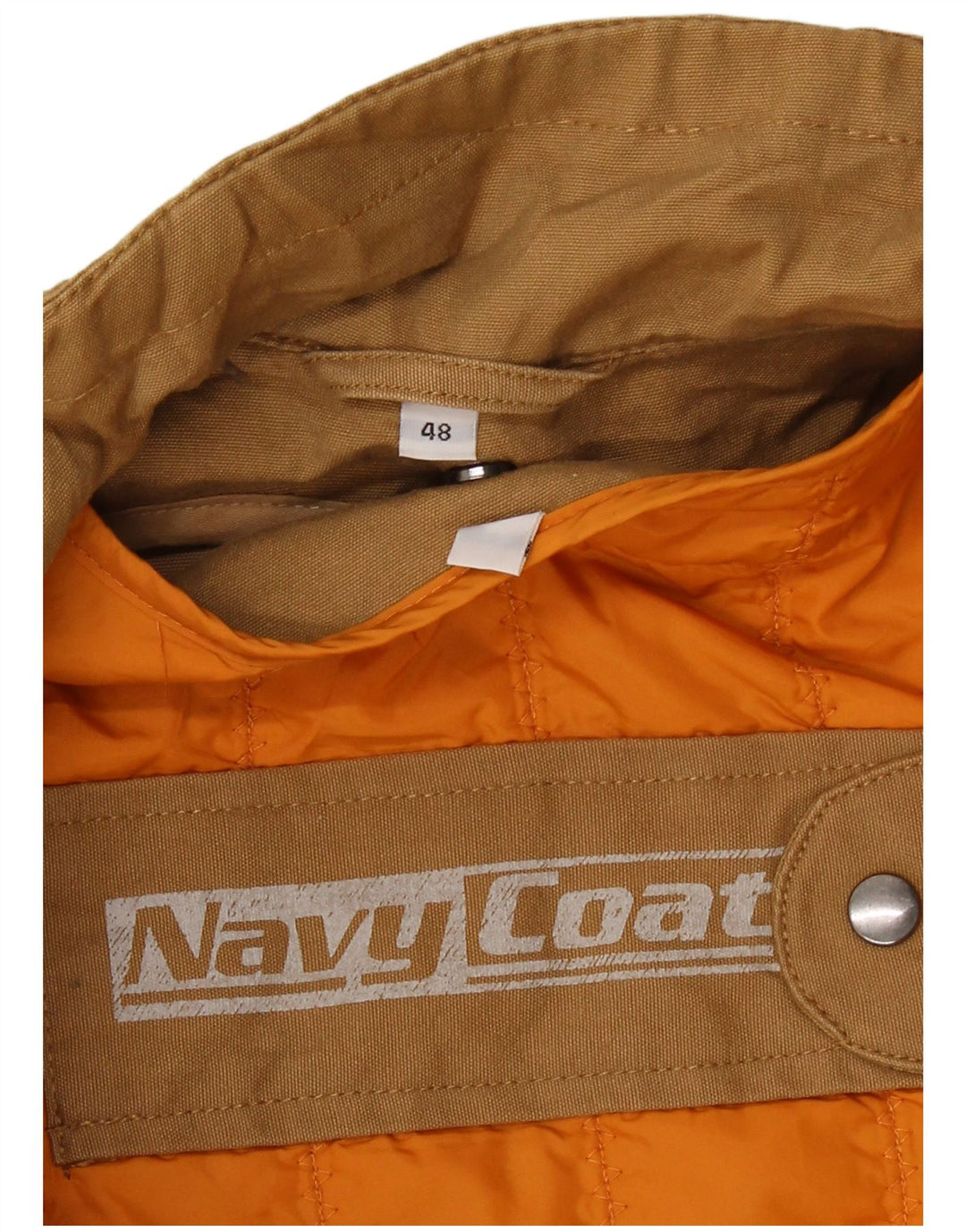NAVY COAT Veste Utilitaire Homme IT 48 Beige Moyen