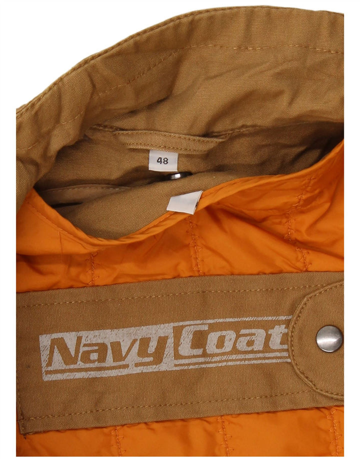 NAVY COAT Veste Utilitaire Homme IT 48 Beige Moyen