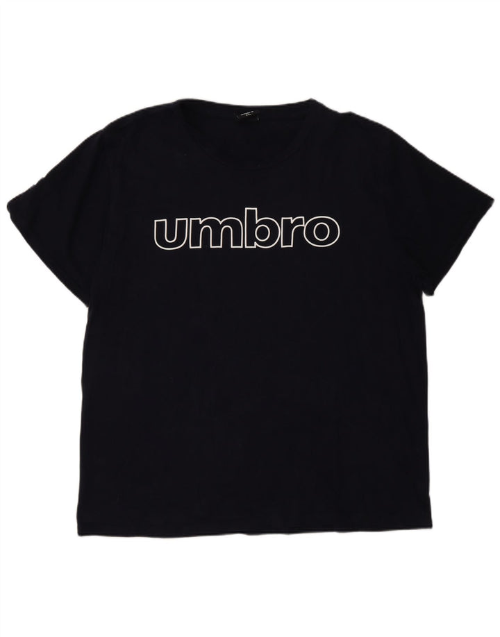 Umbro T-Shirt Graphique Homme 2XL Bleu Marine