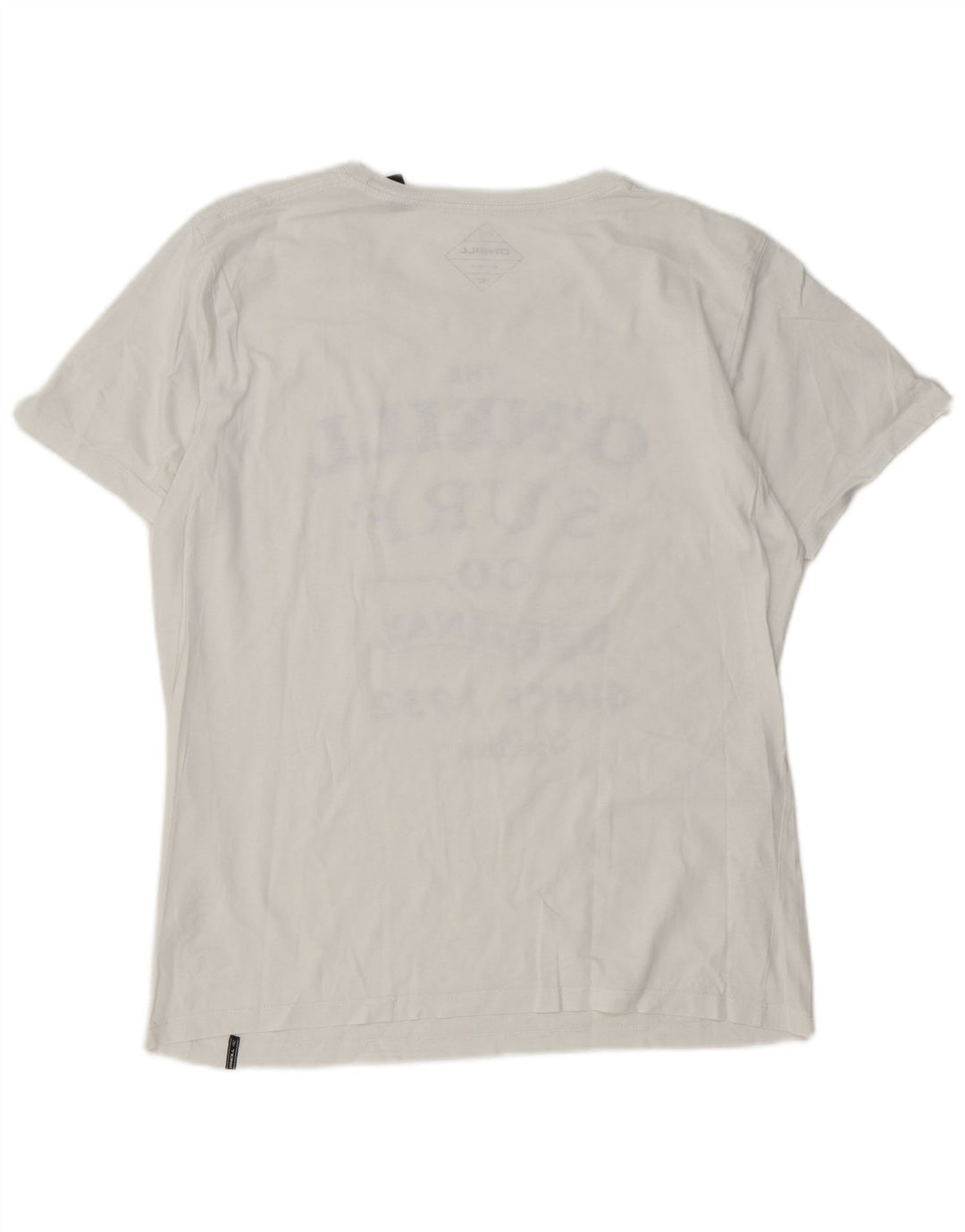 O'Neill T-Shirt Graphique Homme Blanc Moyen Coton